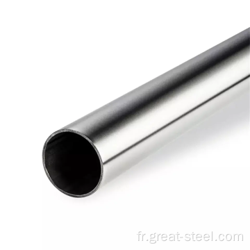 ASTM A312 Tube rond en acier transparent